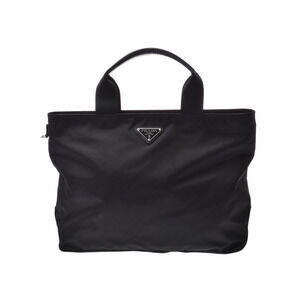 Prada Handbag Black Nylon Strap